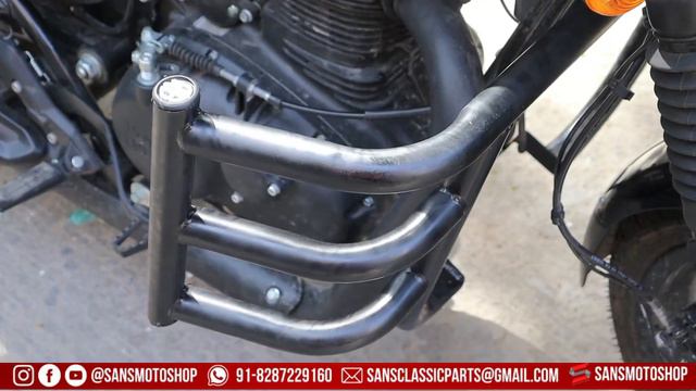 Top 5 Crash Guards for Royal Enfield Hunter 350 | Sans Classic Parts. смотреть онлайн