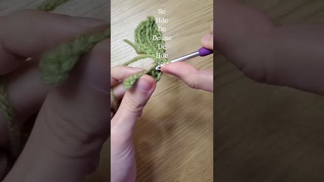 Crochet Leaf Sprout | Complete Crochet Pattern | Bookmark | Cable Tie | Headphones Accessory