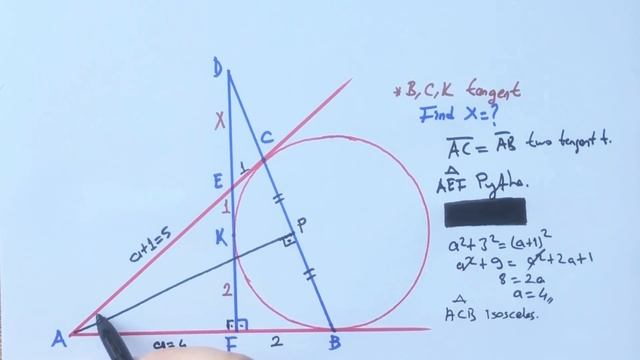 How to Find The Length of X in the Circle | You Should Learn This Trick смотреть онлайн