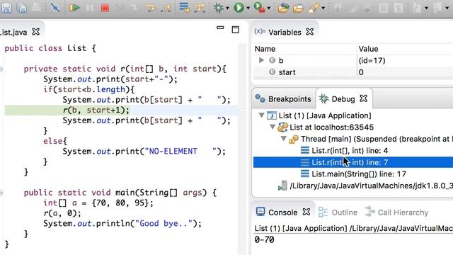 recursion display array смотреть онлайн