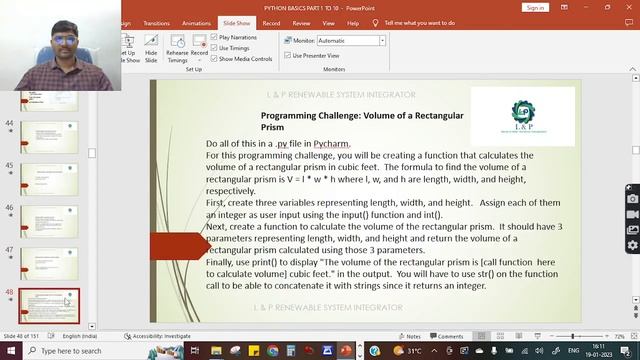 PYTHON BASICS PART 3 OF 10-ENGLISH смотреть онлайн