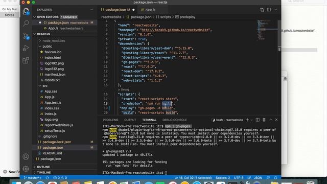 Publish Existing React js Project on Git | Push React Existing Project on Git смотреть онлайн