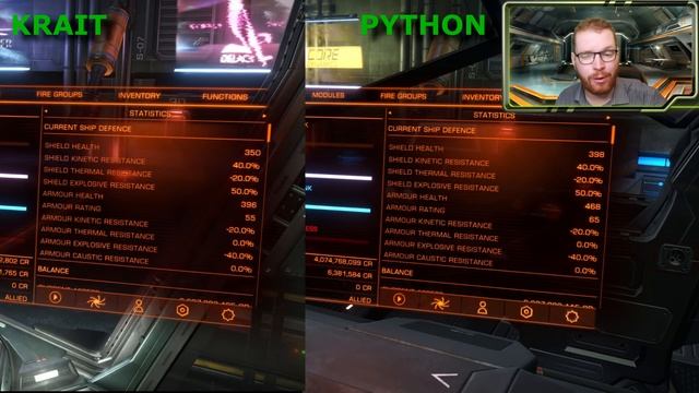 Krait vs Python - which should you get | Elite dangerous смотреть онлайн