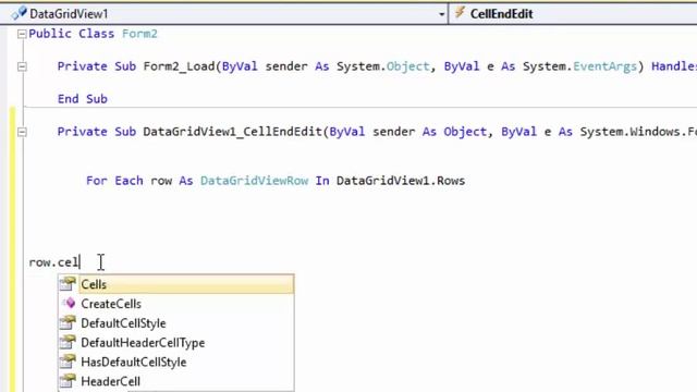 Visual basic.net: how to calculate many Columns in DataGridView,winforms смотреть онлайн