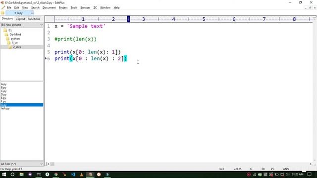 STEPS in STRING SLICE in PYTHON | Lecture - 15 смотреть онлайн