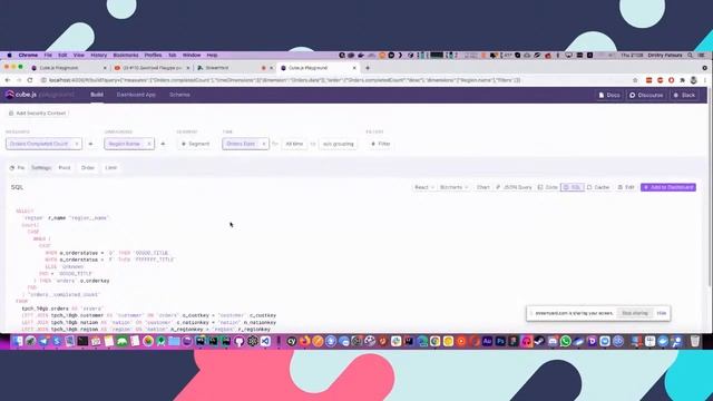 #110 Дмитрий Пацура рассказал про аналитическую платформу cube.js. смотреть онлайн