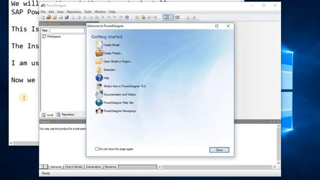 Installation of SAP Power Designer смотреть онлайн