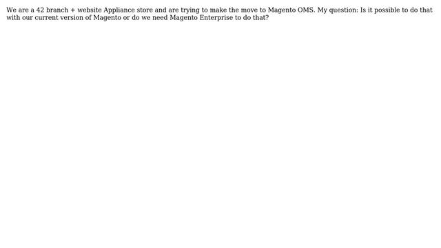 Magento: Can I install Magento OMS on Magento 2.2.8 (community) смотреть онлайн