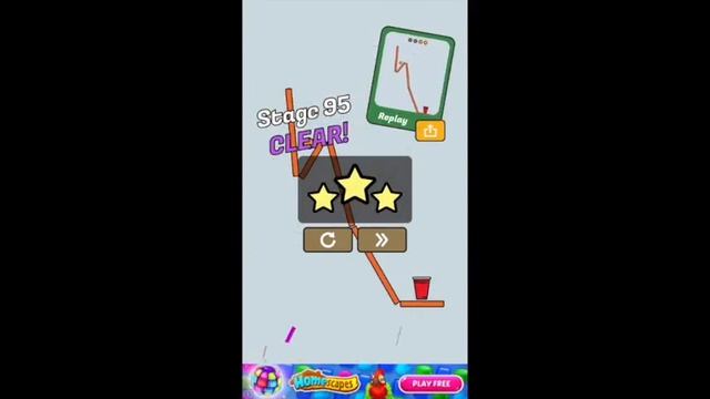 Be a pong. Stages 91 - 100. 3 Stars Walkthrough. смотреть онлайн