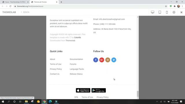 Ezuca: Free Bootstrap 4 HTML5 Education Website Template смотреть онлайн
