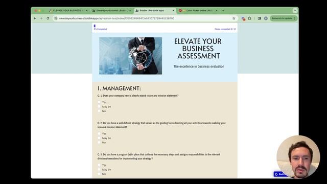 Создание опросника аналогичного Jotform - видео 4, завершающее. смотреть онлайн