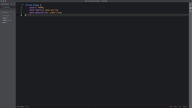 Learn SASS in 5 minutes - PART 1 смотреть онлайн