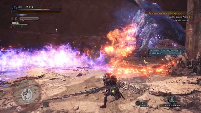 Monster Hunter World: Lunastra Boss Fight (Solo / Long Sword) смотреть онлайн