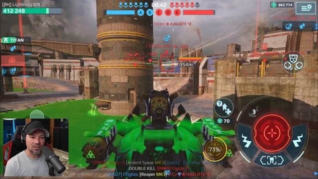 War Robots - Decay - Hazard - Blight - Review and Gameplay - War robots Weapon Review смотреть онлайн