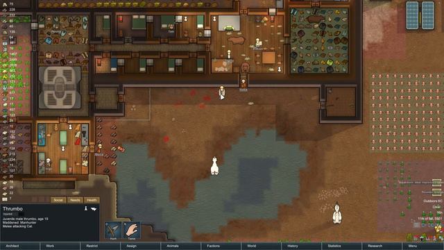 Rimworld Alpha 13 Gameplay - Rimworld Alpha 13 Let's Play - Ep 28 - Thrumbo's смотреть онлайн