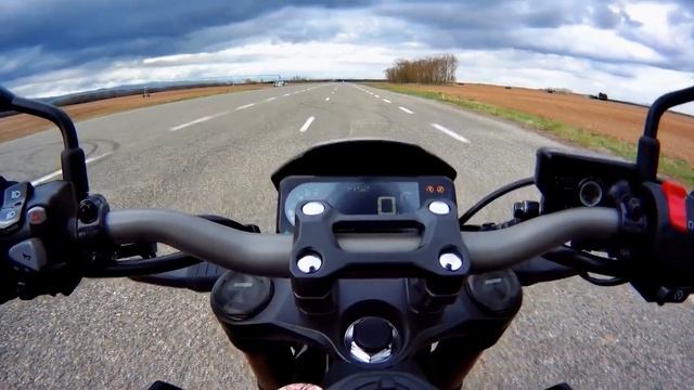 Honda Cb-125r Vs Cb-300r Vs Cb-650r Vs Cb-1000r (0-100)