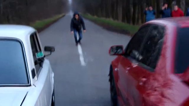 Мицубиси против Ваза 2106 гонки Драг рейсинг 2017 смотреть онлайн