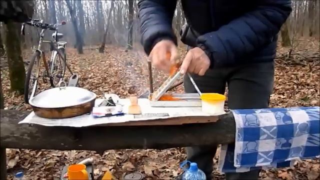 Готовим в лесу ( морковный пирог от Светланы Фортуны ) смотреть онлайн