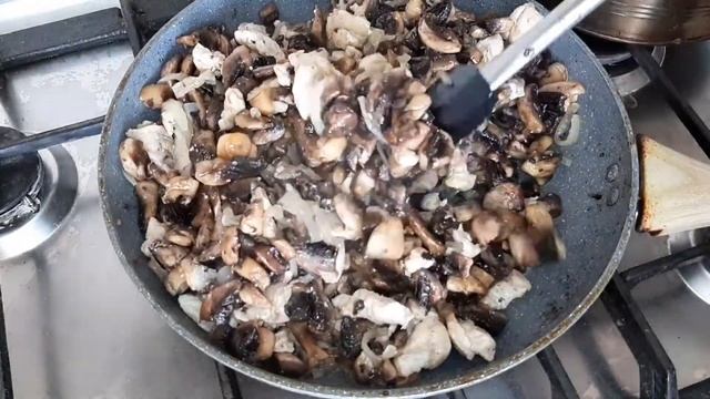 Жульен с курицей смотреть онлайн