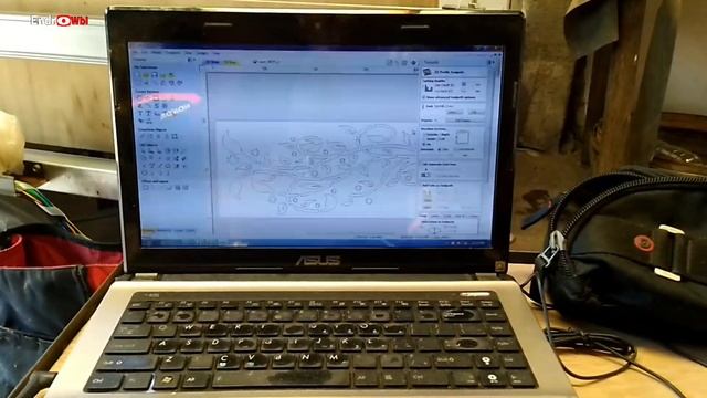 Cara rubah file dxf ke g code biar bisa di cutting di cnc смотреть онлайн