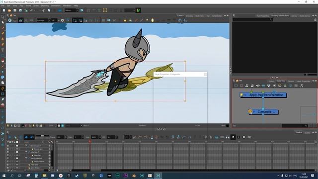падающая тень в toon boom harmony урок на русском смотреть онлайн