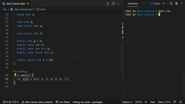 Dart Classes Explained I - All Fields, Methods, Constructors, Operators, Getters/Setters & Singleto смотреть онлайн