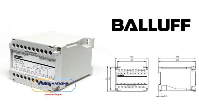 Промышленный измерительный прибор BES 516-706-B-3 Balluff смотреть онлайн