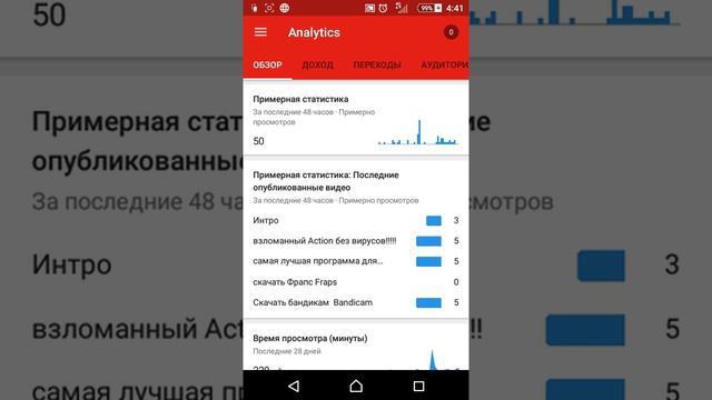 Как узнать статистику своего канала на Youtube смотреть онлайн