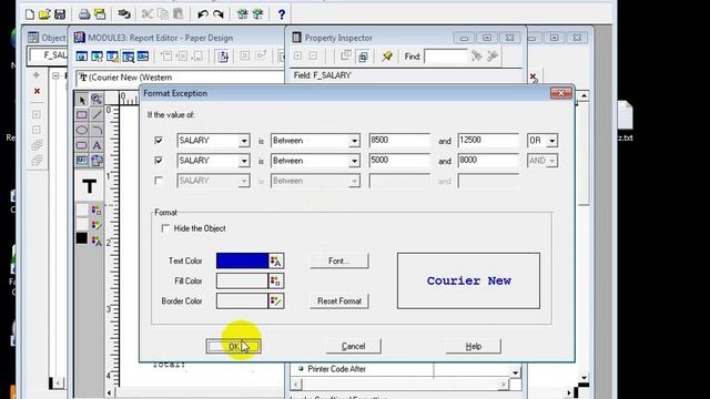 Oracle Report Training Bangladesh: Conditional formating смотреть онлайн