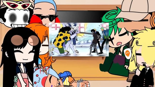 Straw hat's crew {Post time skip} React to luffy? смотреть онлайн