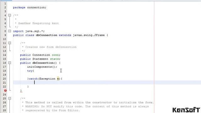 Java MYSQL connection tutorial - Java Database Connection смотреть онлайн