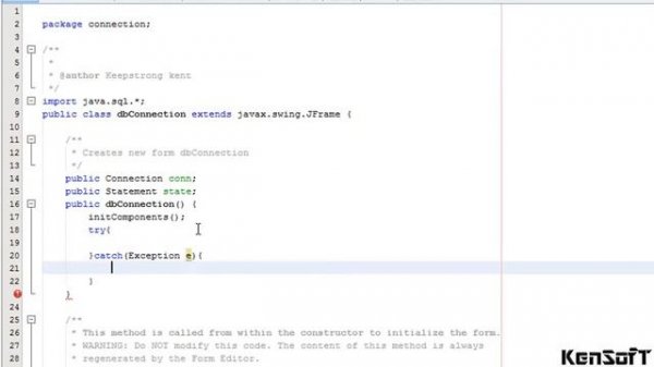 Java MYSQL connection tutorial - Java Database Connection
