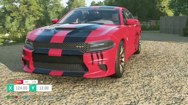 Dodge Charger Hellcat custom design and short cinematic (Forza Horizon 4) смотреть онлайн