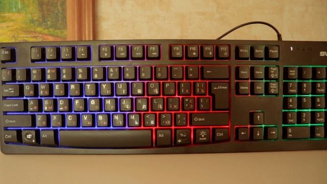 Обзор клавиатуры SVEN KB-C7100EL смотреть онлайн