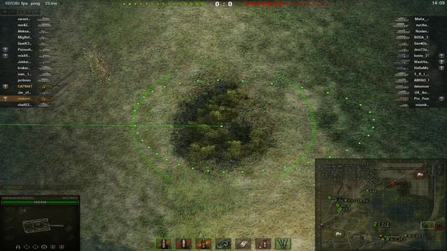 WorldOfTanks M53/M55 Стрельнул в нубо куст смотреть онлайн