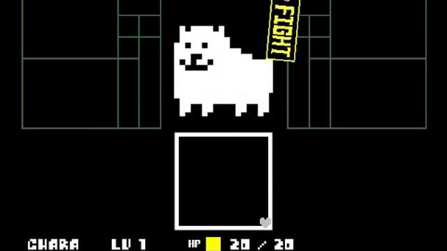 Undertale Fangame Annoying Dog Boss Fight I did it! смотреть онлайн