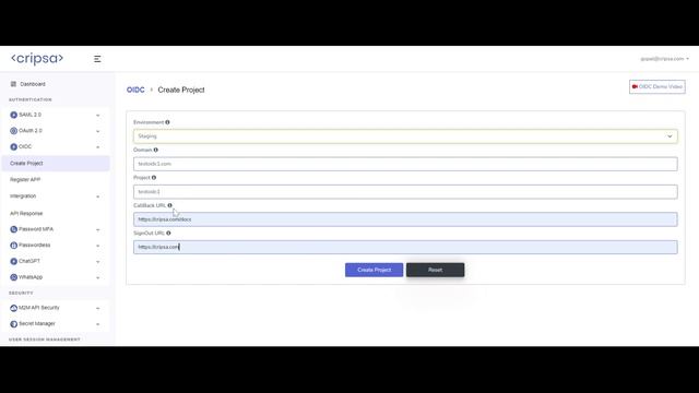 How to configure OKTA via OIDC in Cripsa Step-by-Step Tutorial 1st step. https://cripsa.com смотреть онлайн