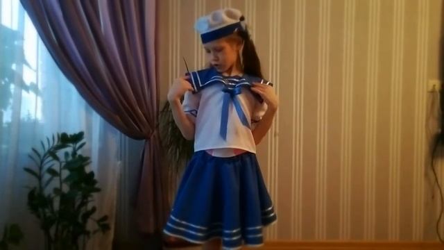 Новый детский костюм морячки для девочки