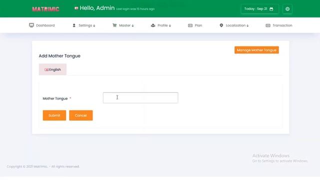 Matrimony script admin dashboard demo - matrimic смотреть онлайн