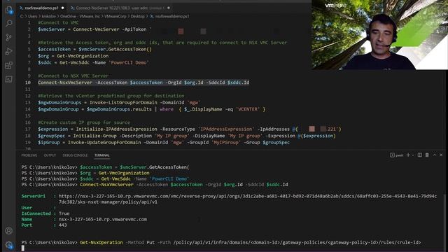 Working with NSX-T APIs with PowerCLI смотреть онлайн