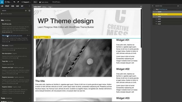 03 - WordPress theme structure #02 смотреть онлайн