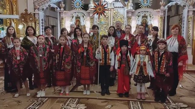 Колядка № 195: "Бог ся Рождає", "Спи, Ісусе спи", виконує колектив з Івано-Франківщини смотреть онлайн