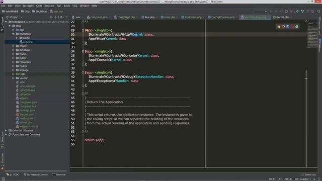 PhpStorm入門 第3章 便利機能 レッスン11 定義元へジャンプ смотреть онлайн