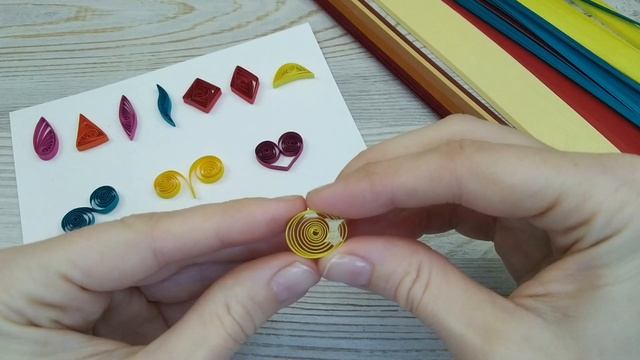 Квиллинг для начинающих. Основные элементы.#PaperQuillingArt смотреть онлайн