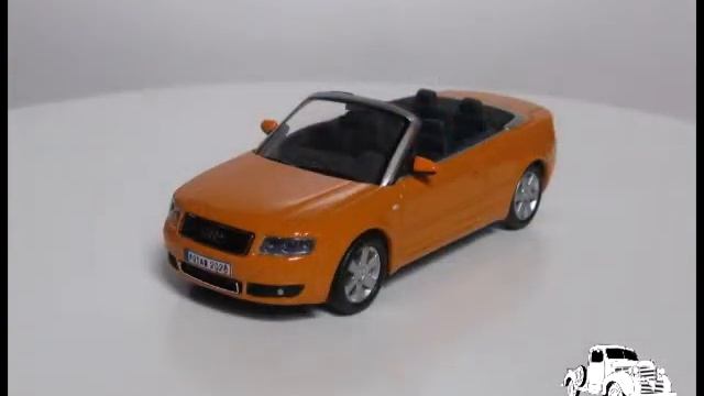 Audi A4 Cabrio 2003 - Schuco - 1/43 смотреть онлайн