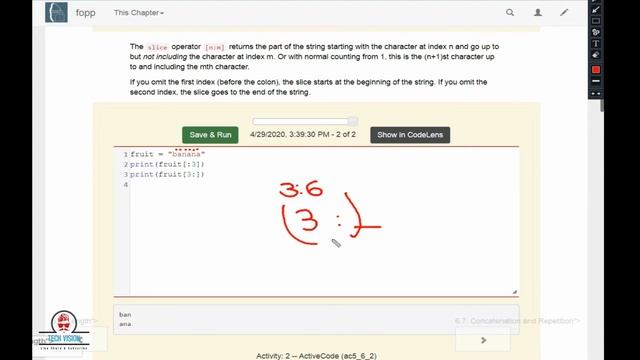 Part-11: SLICE Operator | Introduction to Python смотреть онлайн
