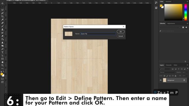 How to Create a Pattern in Photoshop from an Image | How to Maintain a Pattern Library in Photoshop смотреть онлайн