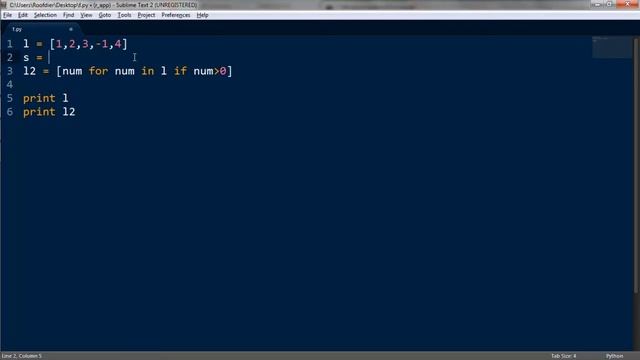 Tutorial Python 25: Comprensión de Listas смотреть онлайн
