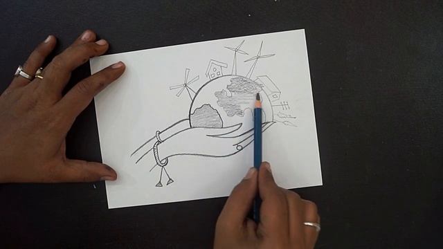 Energy Conservation Drawing || How To Draw Save Energy Drawing Poster || Pencil Drawing For Kids смотреть онлайн