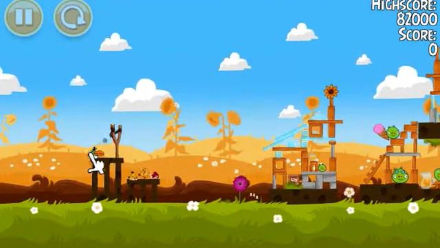 Angry Birds Seasons - Summer Pignic playthrough #3: Perfect shots смотреть онлайн
